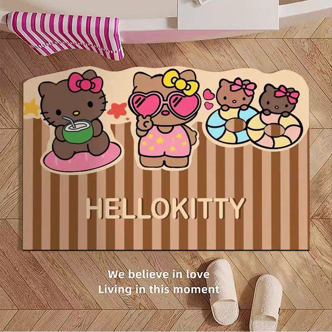 벨로니 논슬립 빨아쓰는 규조토 발매트 고양이썸머, 1개, 튜브