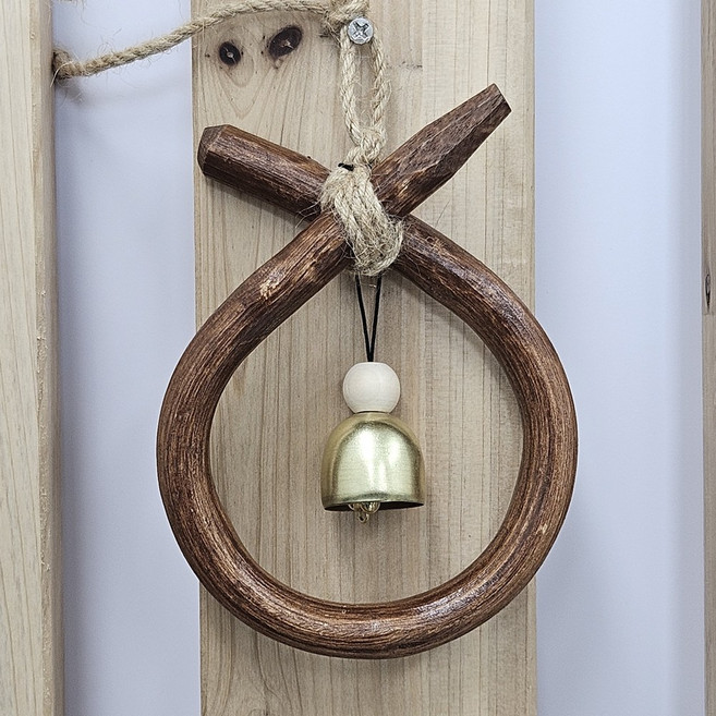 소코뚜레 액막이명태 인테리어 개업 선물, 코뚜레 + 풍경