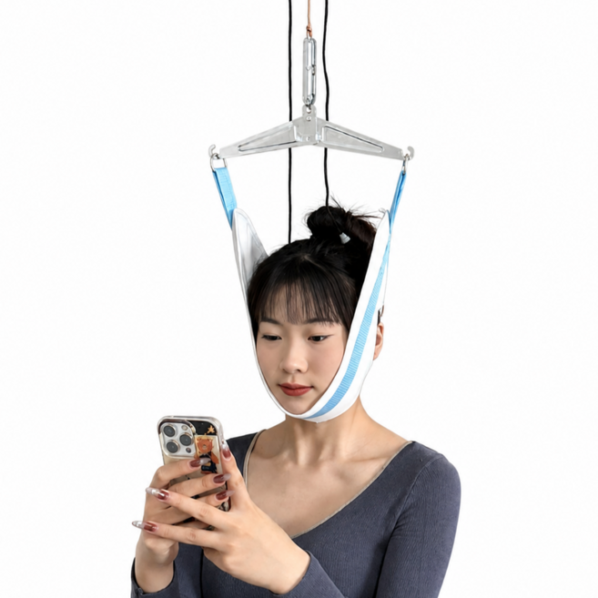 투바이젠 목견인기 거북목 교정 일자목 교정기 경추 디스크 자세교정 넥 스트레처, 1개