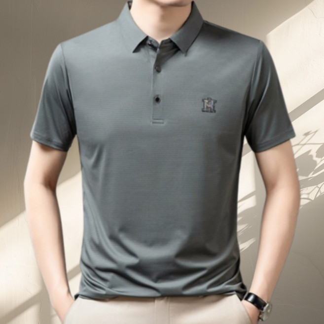 코엑티 남성 여름 냉감 단색 카라 반팔티