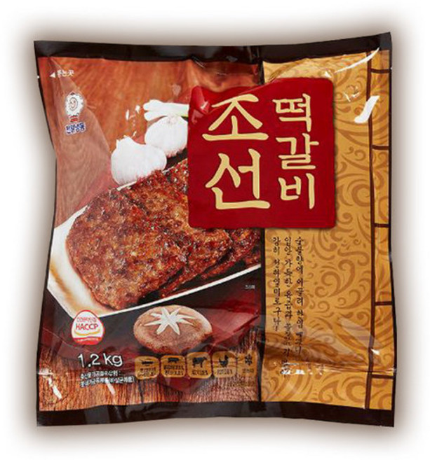 천일 조선떡갈비 1.2kg, 1개