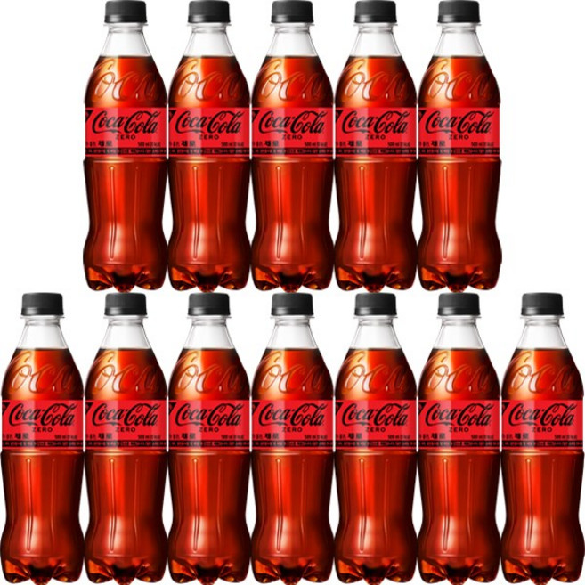 코카콜라 제로 (업소용) 500ml x 12개