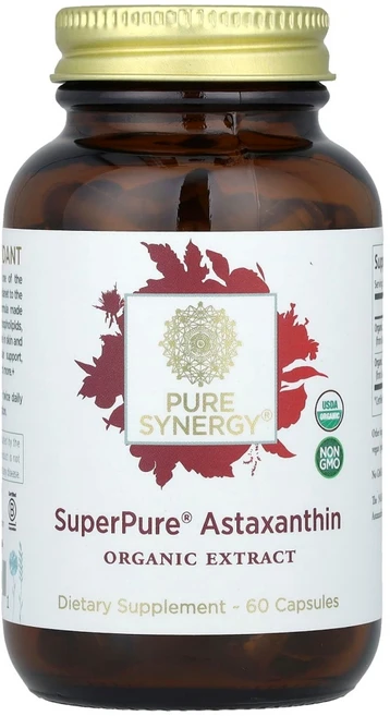 퓨어시너지 아스타잔틴 6mg 60캡슐 포스포리피드, 6MG 60캡슐 1팩, 1개, 60정 - 쿠팡