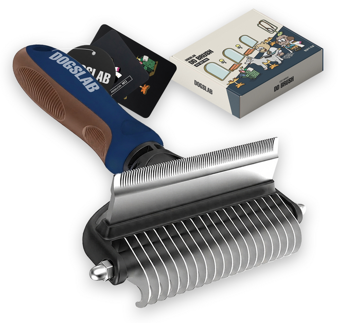 독스랩 강아지 털갈이 빗 디디브러시 엉킨털 죽은털 제거 고양이, 디디브러시 S (9cm), 1개