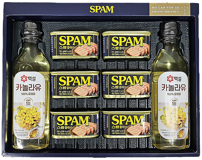CJ 스팸 복합 1호 선물세트 (쇼핑백 포함), 1개