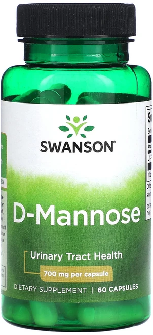 Swanson d-만노스 700mg 캡슐 60정, 1개 - 쿠팡
