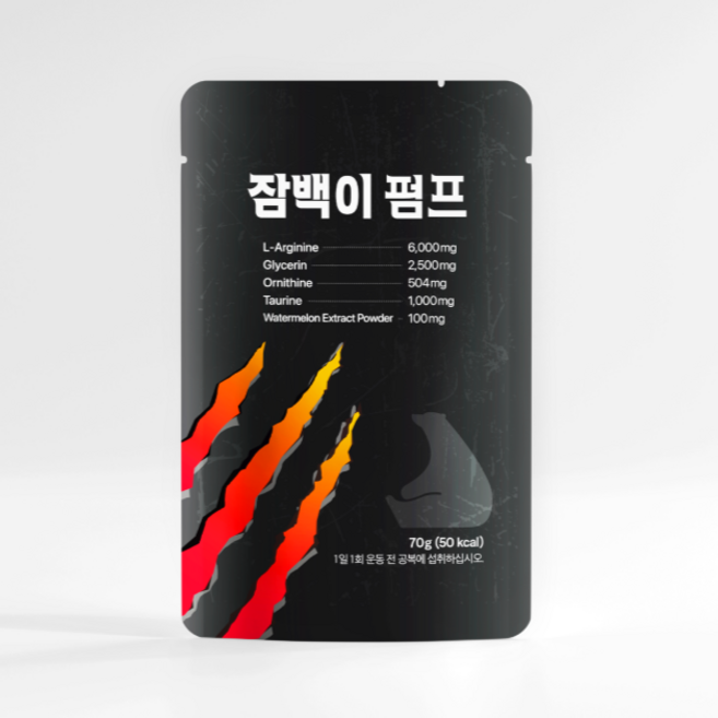 잠백이 펌프 헬스부스터 70ml 30팩, 30개