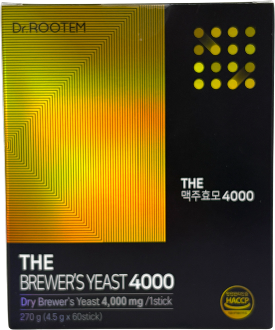 루템 THE 맥주효모 4000, 60회분, 270g, 1개