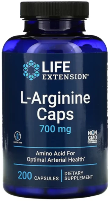 라이프 익스텐션 L 아르기닌 700mg 200캡슐, 1개, 1개, 200정 - 쿠팡