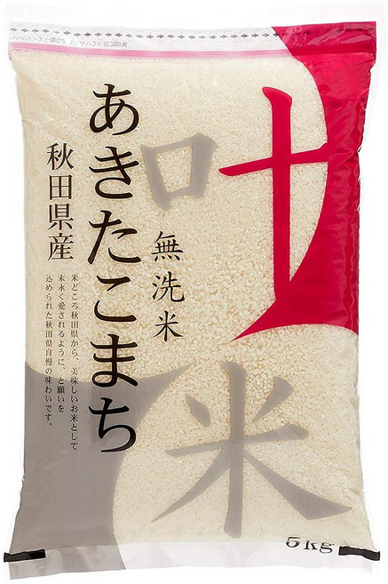 Yemi 예미 카노 아키타코마치 무세 백미, 1개, 5kg
