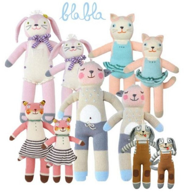 블라블라 애착인형 페루 핸드메이드 아기선물 BlaBla, 1개