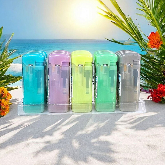 다스 풀캡 토치 터보라이타, 20개, 반투명