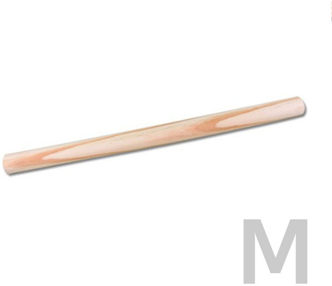 M 75cm 국산 원목 국수밀대 l 칼국수 베이킹 반죽 밀대 홍두깨 다이어트 요가 스트레칭봉, 1개