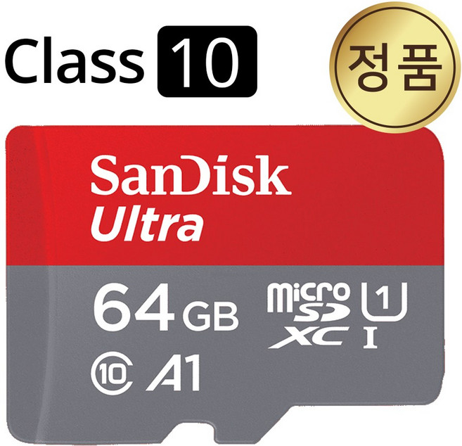 샌디스크 뷰게라 VG-8000 VG-9000 블랙박스메모리 SD카드 64GB, 1개