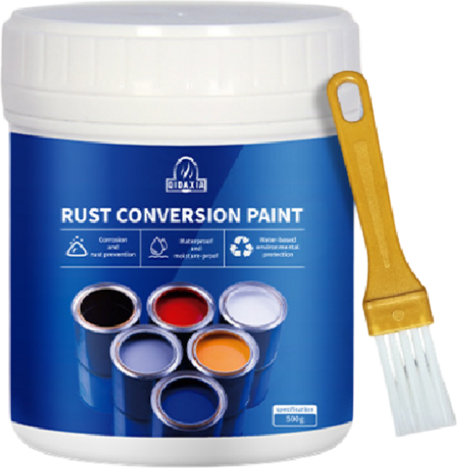 [1초 녹 차단 ] 1/1+1 초강력 녹 제거제 녹방지 페인트 녹 전환제 페인트 녹 방청제 녹 변환제 금속 철문 철판 컨테이너 스텐 차량 철 유성 방수 셀프 페인트 코팅제, 1개, 299g, 회색