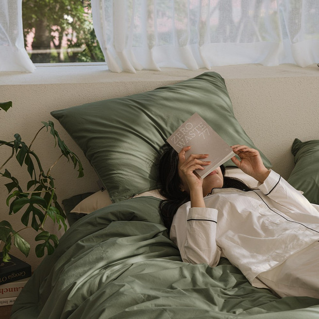 드리울 고밀도 순면 호텔 베개커버 50x70