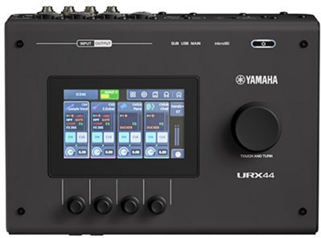 URX44 USB 오디오 인터페이스 YAMAHA, 블랙