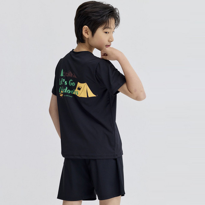 슈가비치 아동 주니어 래쉬가드+보드숏 상하세트 BH25-13 공용 수영복