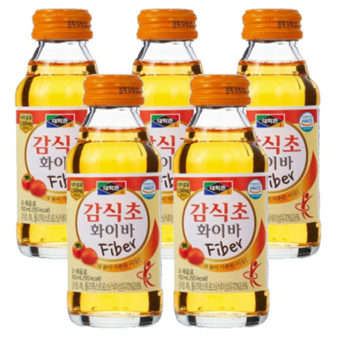 대학촌 감식초 화이바 100ml x 50병, 1ml, 1개