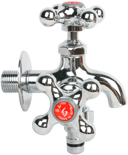 와이넷 딱이지 두갈래수도꼭지, 1개