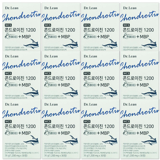 닥터린 콘드로이친 1200 콘레이티 MBP, 30정, 12개
