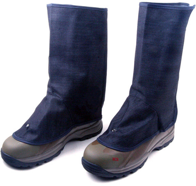 청각반 고리부착형 용접각반 밴드 각반 찍찍이형 심마니 끈고정 발목 다리 보호, 1세트