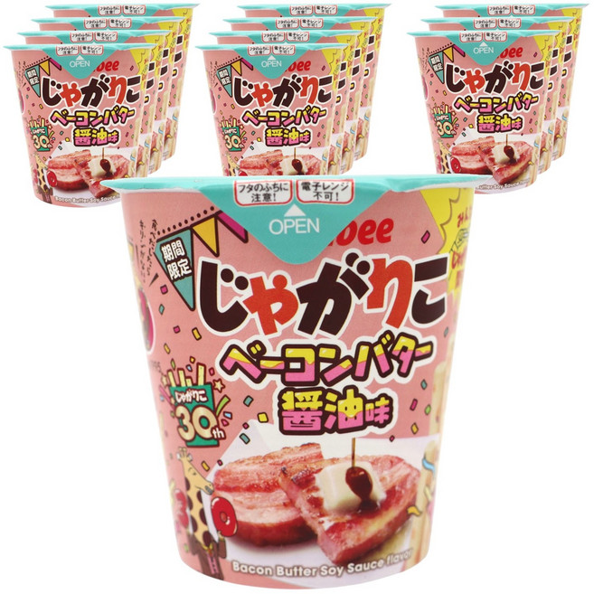 卡樂比 Jagalico 培根奶油醬風味, 12個, 52g