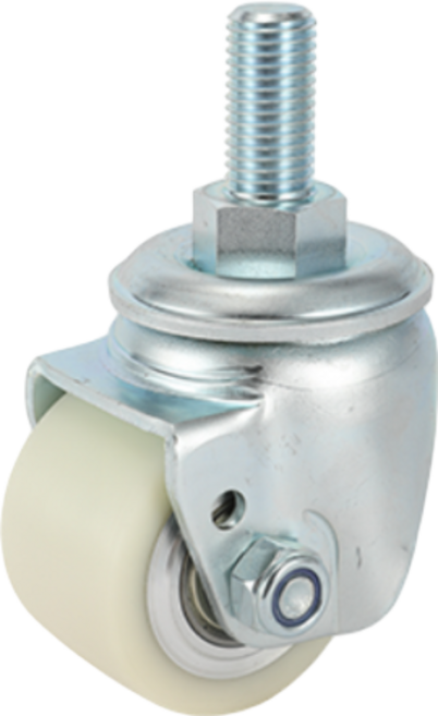 중하중 캐스터 6cm 하중400kg 우레탄 바퀴 고중량 회전 볼트형 운반 장비 도비 대차, 선택9_중하중 6cm 회전 볼트형 나일론, 나일론