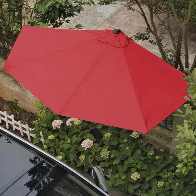 하프 파라솔 교체용 지붕천 야외 정원 그늘막 천갈이 파라솔천 단품, 하프파라솔교체용지붕천 베이지