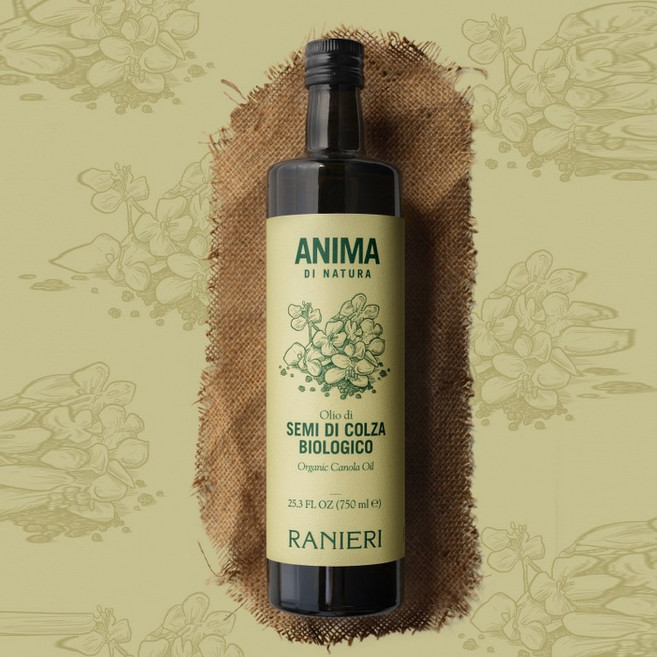 라니에리 유기농 카놀라유 (750ml), 750ml, 1개