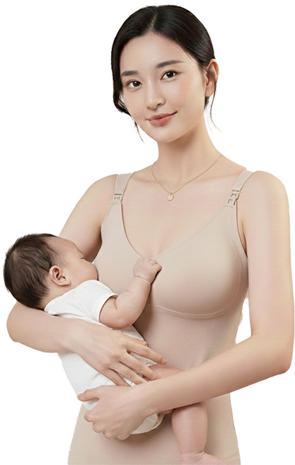 오운 수유나시 브라 원터치 브라탑