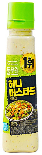 풀무원 허니머스타드 드레싱 230g 2개