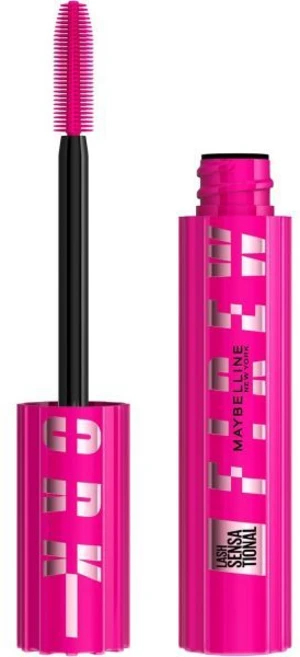 MAYBELLINE 메이블린 래쉬 센세이셔널 파이어워크 워셔블 마스카라 길이 증가 및 볼륨 효과 24시간 지속 매우 블랙 1개, Very Black - 쿠팡