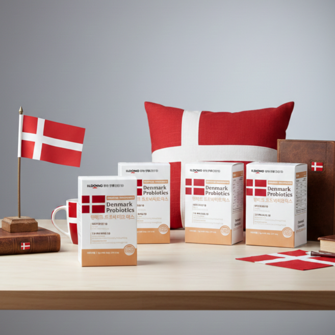 일동생활건강 덴마크 구강유산균 잇몸 Denmark 100억 생유산균 프로바이오틱스, 4개, 30회분