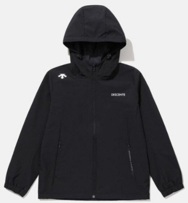 [데상트] M 바람막이 UQC SQ12JUJK21-BLK 영애슬릿 기모 안감 자켓 / BLACK