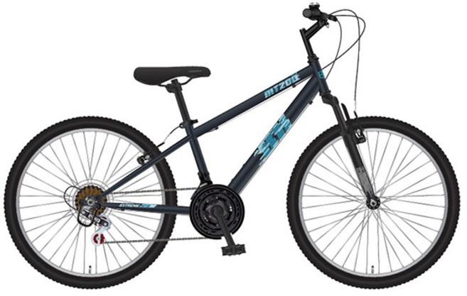 스마트 BH MT200 24인치 21단 앞서스펜션 MTB 자전거, 1개, 160cm, 다크실버 미조립