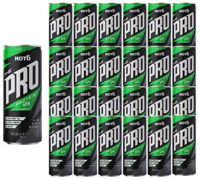 핫식스 더프로 오리지널 파인애플향, 355ml, 24개