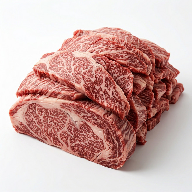 구이용 소고기모둠 800g 선물용 (갈비살+부채살+업진살+우삼겹), 1개