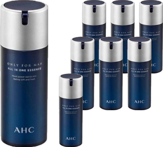 AHC 온리 포 맨 올인원 에센스, 120ml, 8개