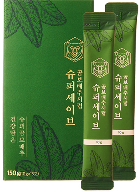 슈퍼세이브 국내산 곰보배추 시럽 차 배암차즈기 곰보배추시럽 10g 15포, 15개입, 4개
