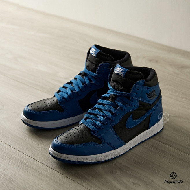 Nike Air Jordan 1 Retro High OG Dark Marina Blue 男鞋 女鞋 經典高筒休閒運動鞋 555088-404