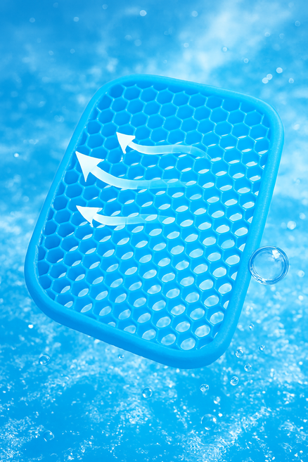 [사계절통풍]체중분산 엉덩이 방석 여름 쿨 벌집 공부 치질 전립선 2개세트