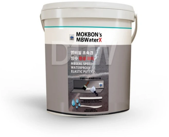 엠비 외부 초속경 탄성퍼티 5kg 옥상 균열 보수용 방수제, 1 - 쿠팡