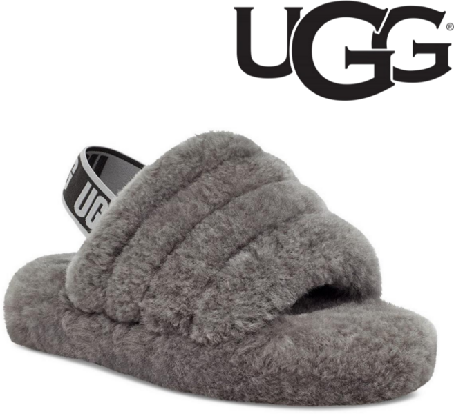 [국내당일출고] 미국 UGG 어그 플러프 예 샌들 슬리퍼 GS 여성착용