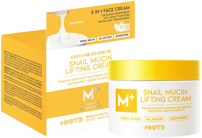 #오오티디뷰티 스네일 대용량 리프팅 달팽이크림, 1개, 100ml