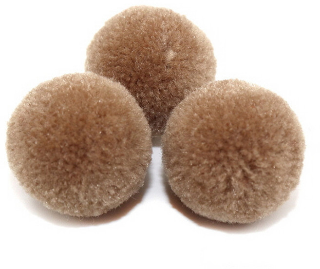 아트위브 핸드메이드 울 소재 폼폼이 20mm, 20개입, #03(카키)
