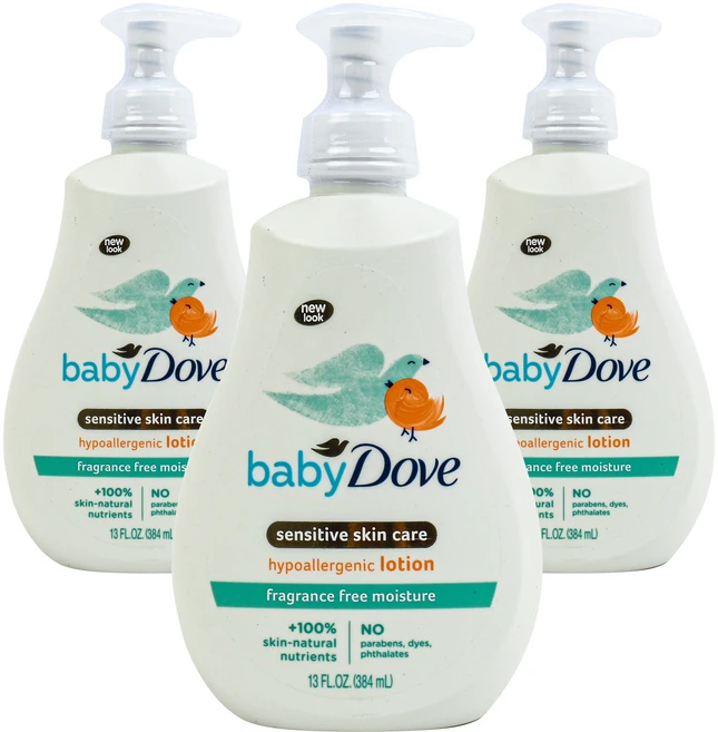 도브 키즈 로션 어린이로션 센서티브 모이스처, 3개, 384ml - 쿠팡