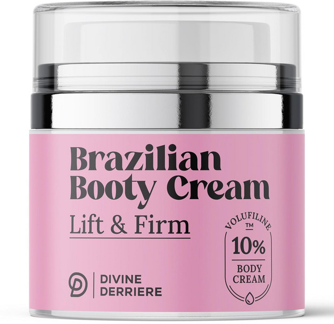 브라질리언 바디 버터 크림 볼루필린이 함유 리프트 앤 펌 탄력 엉덩이 바디 크림 50ml, 1개