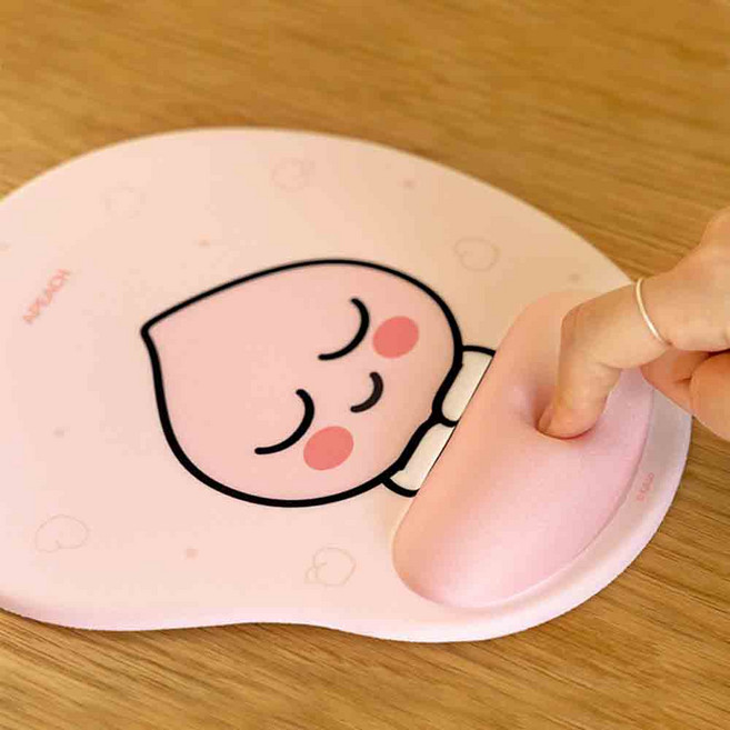 카카오마우스패드 손목마우스패드 춘식이마우스패드, 어피치, 1개