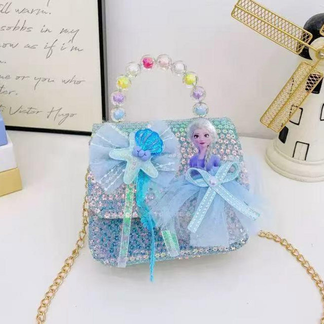 블랙체리 아동용 러블리 공주 핸드백